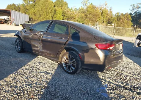2015 Chrysler 200 S из США, поврежденный, VIN 1C3CCCBB3FN680562